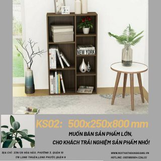 FREE SHIP- KỆ SÁCH, KỆ TRANG TRÍ KS02