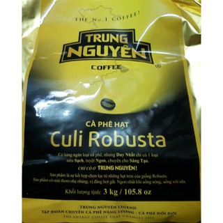 Cà phê Drip - Culi Robusta hạt số 1 - túi 3kg