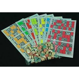 Bộ trò chơi kêu Lô Tô 90 số bằng giấy và gỗ chơi loto - Cờ Lô Tô bằng gỗ [VPP Trí Cường]