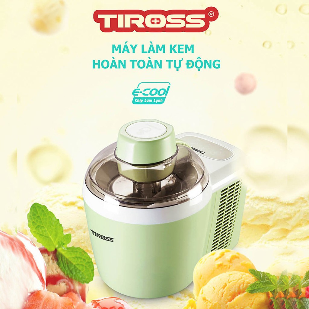 [Mã ELHADEV giảm 4% đơn 300K] Máy làm kem tươi Tiross TS9090