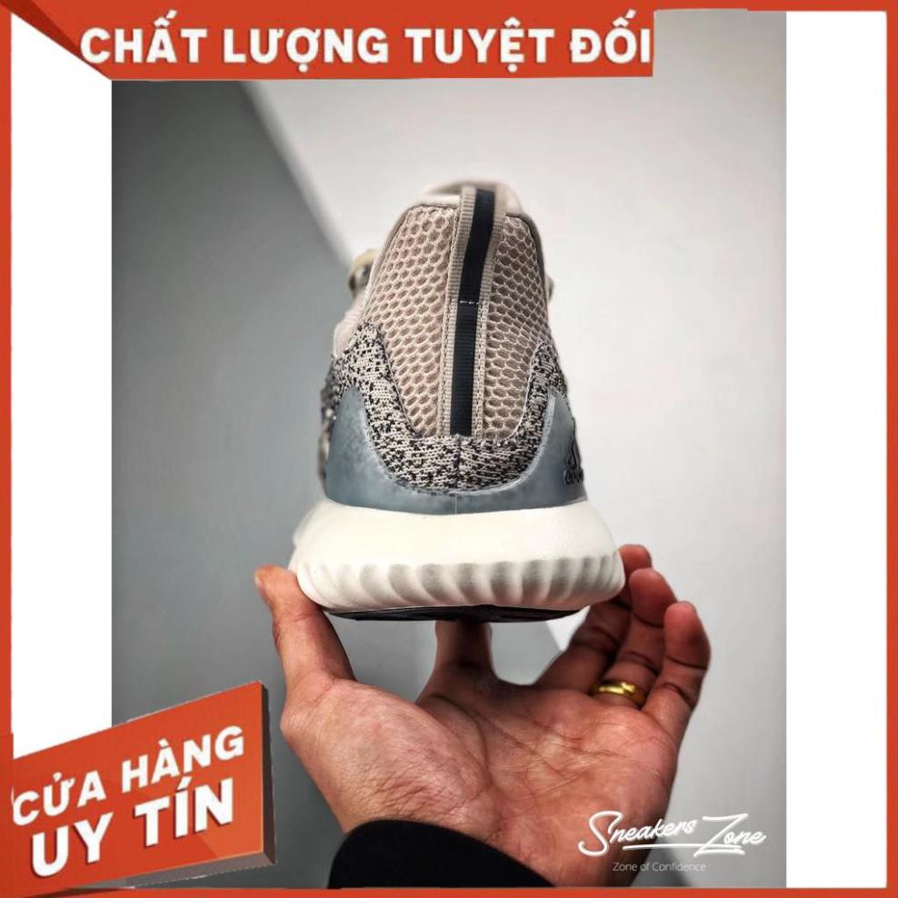 (FREE SHIP + HỘP + QUÀ) Giày thể thao sneaker nam nữ ALPHABOUNCE Beyond 2018 Grey black Xám muối tiêu