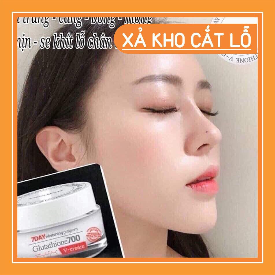 Kem dưỡng trắng 7day Whitening Program Glutathione 700 Cream