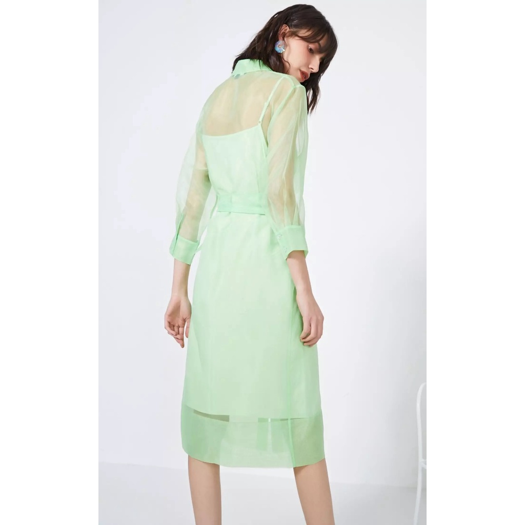 Vero Moda Đầm Hai Mảnh Hai Dây Lưới Mỏng Cho Nữ 32027C552