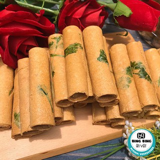 Bánh ống ngò nhân bơ đậu phụng nhà Bing Bing 500gr
