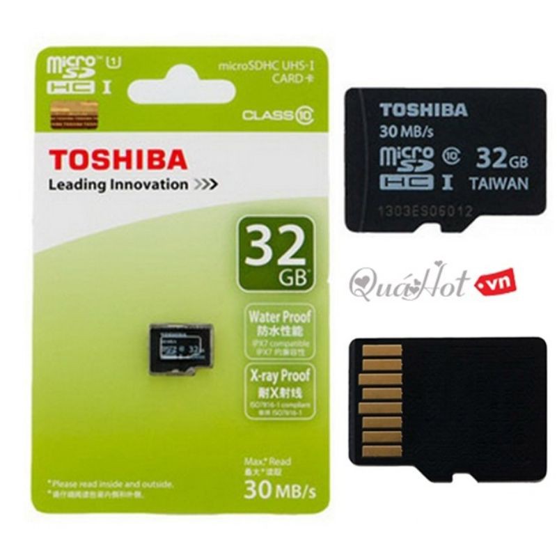 Thẻ nhớ toshiba 32 chính hãng | BigBuy360 - bigbuy360.vn