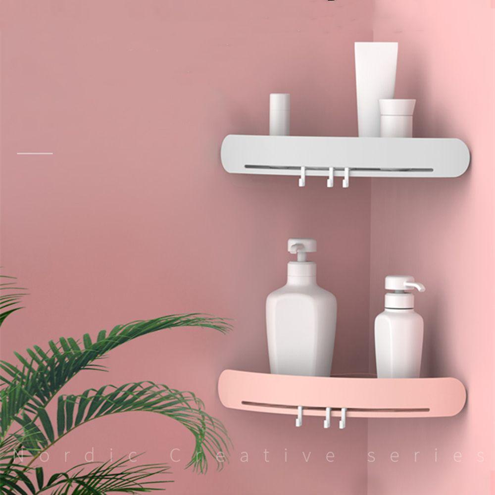 Kệ Để Đồ Hình Tam Giác Gắn Góc Tường Nhà Tắm Tiện Dụng