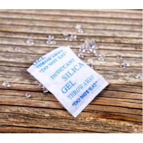 Bịch Hạt chống ẩm 1kg silica gel looại 1g/ gói ( hút ẩm chống ẩm, khử mùi, bảo quản thực phẩm)