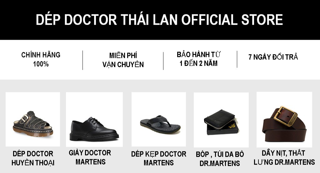 GIÀY DÉP DOCTOR THÁI LAN, Cửa hàng trực tuyến | Shopee Việt Nam