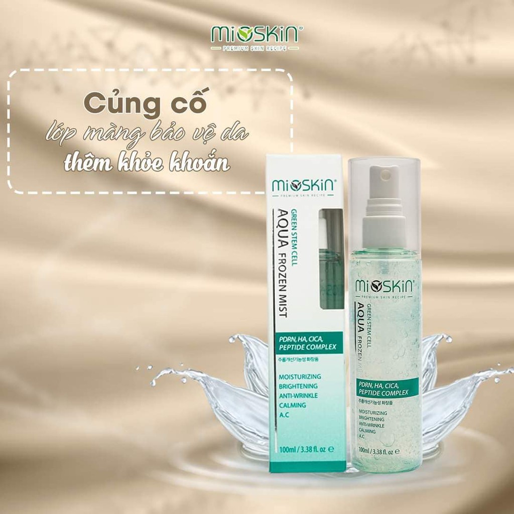 [ Mioskin Chính Hãng ] Xịt Khoáng tế bào gốc Mioskin Plus