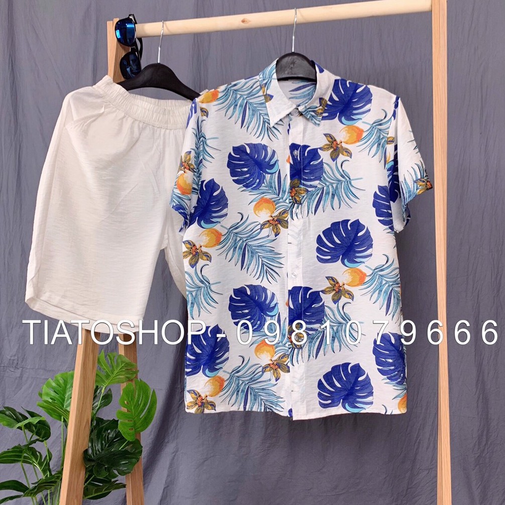 Sơ mi nhóm, sơ mi đi biển, áo lớp, đồng phục du lịch, thời trang đi biển, áo hawaii