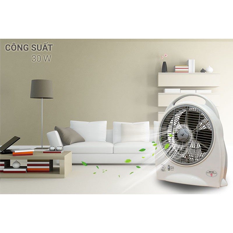 Quạt sạc Asia QS1001 chính hãng