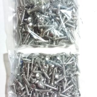 Vít dù xoắn inox -4.5.6ly x 100gram..