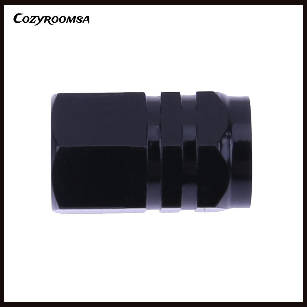 Set 4 Nắp Van Bánh Xe Ô Tô Làm Từ Hợp Kim Nhôm Tiện Dụng