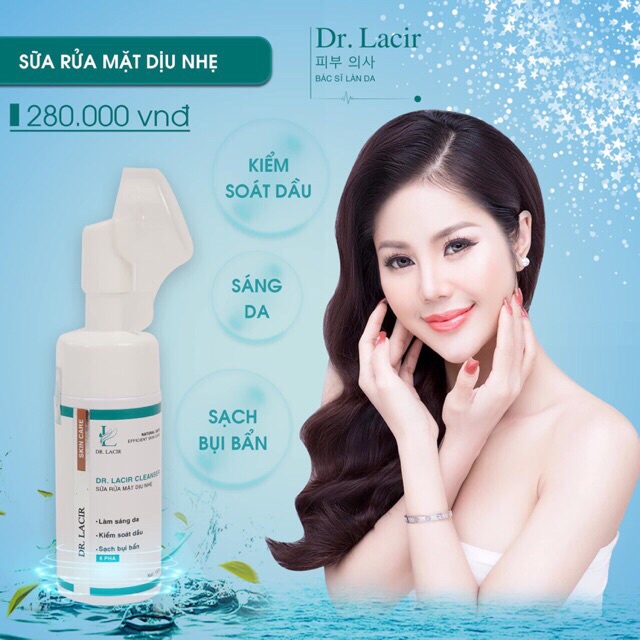 Sữa rửa mặt dịu nhẹ cho da nhạy cảm Lamer Care Dr.Lacir