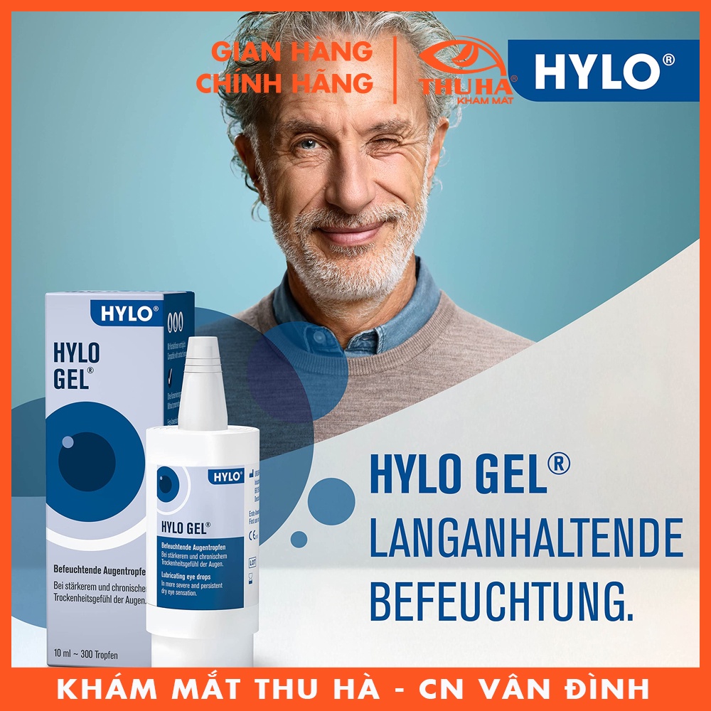 Dung dịch nhỏ mắt HYLO® GEL - NHẬP KHẨU ĐỨC