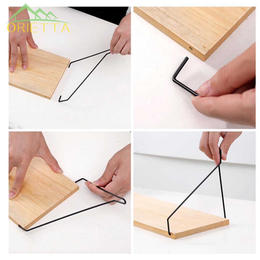 Kệ gỗ gắn tường để vật dụng tiện lợi
