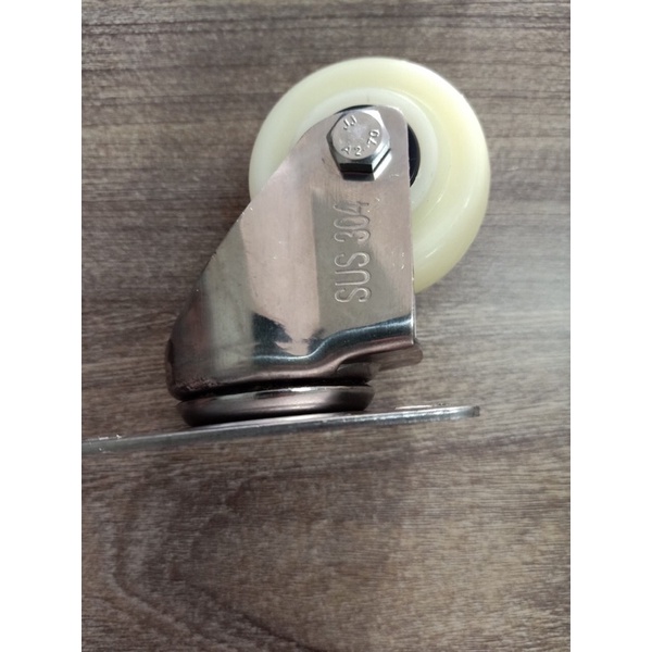 Bánh xe inox 304 đường kính 75x32mm