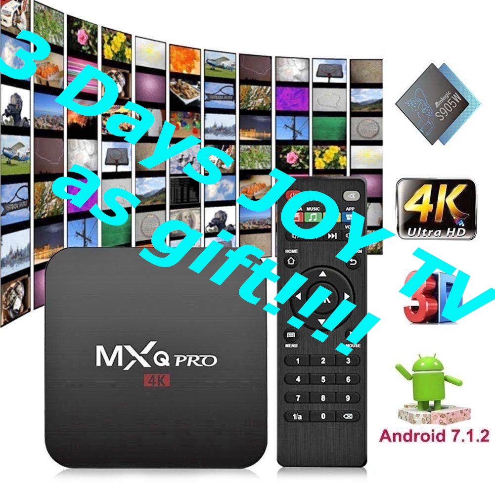 Tivi box MXQ pro 4k Android MXQ-Pro GARANSI RK3229 1G/8G