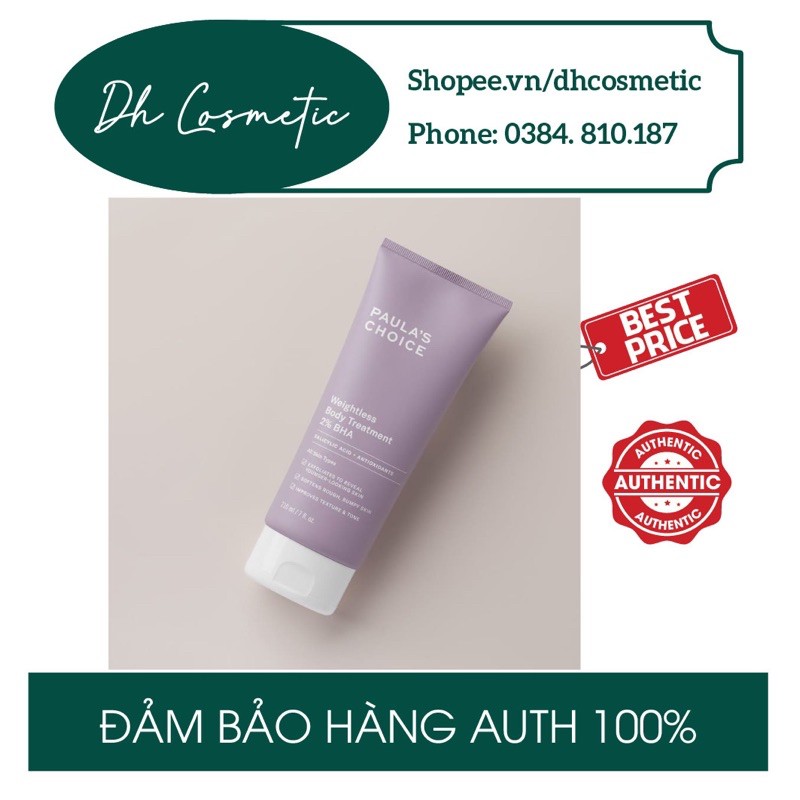 Paula's Choice 2% BHA body treatment - Kem dưỡng thể Paula's Choice BHA 2% | BigBuy360 - bigbuy360.vn