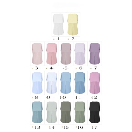 Áo Tank Tập Gym Yoga Nữ ACE Tank Lululemon 17 Màu