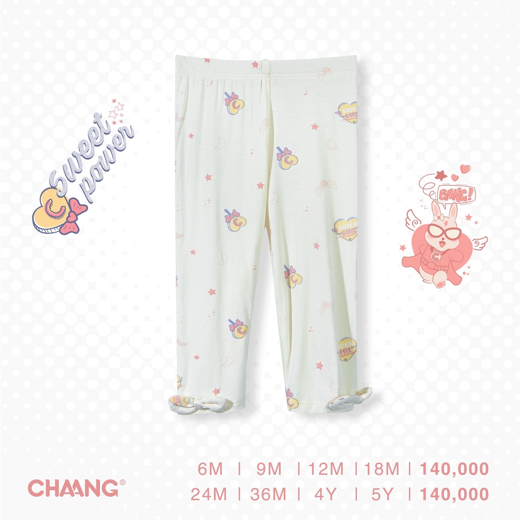 Chaang Quần legging nơ Chaang Hero cho bé gái