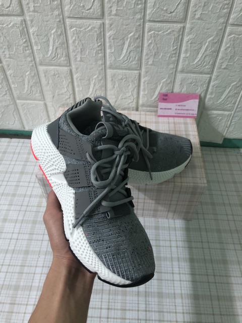 Giày thể thao prophere xám đế trắng full box