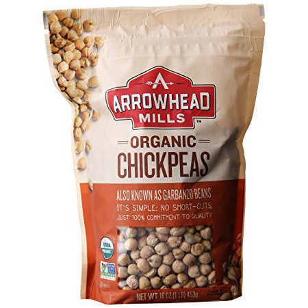 Đậu gà hữu cơ - Chickpeas Organic Arrowhead Mills 453g