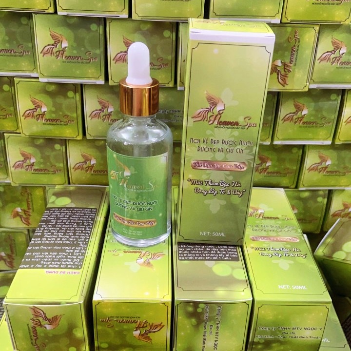 Thay da sinh học - Nước lột Collagen 3D Heaven 50ml Mùi Bạc Hà – LQ686