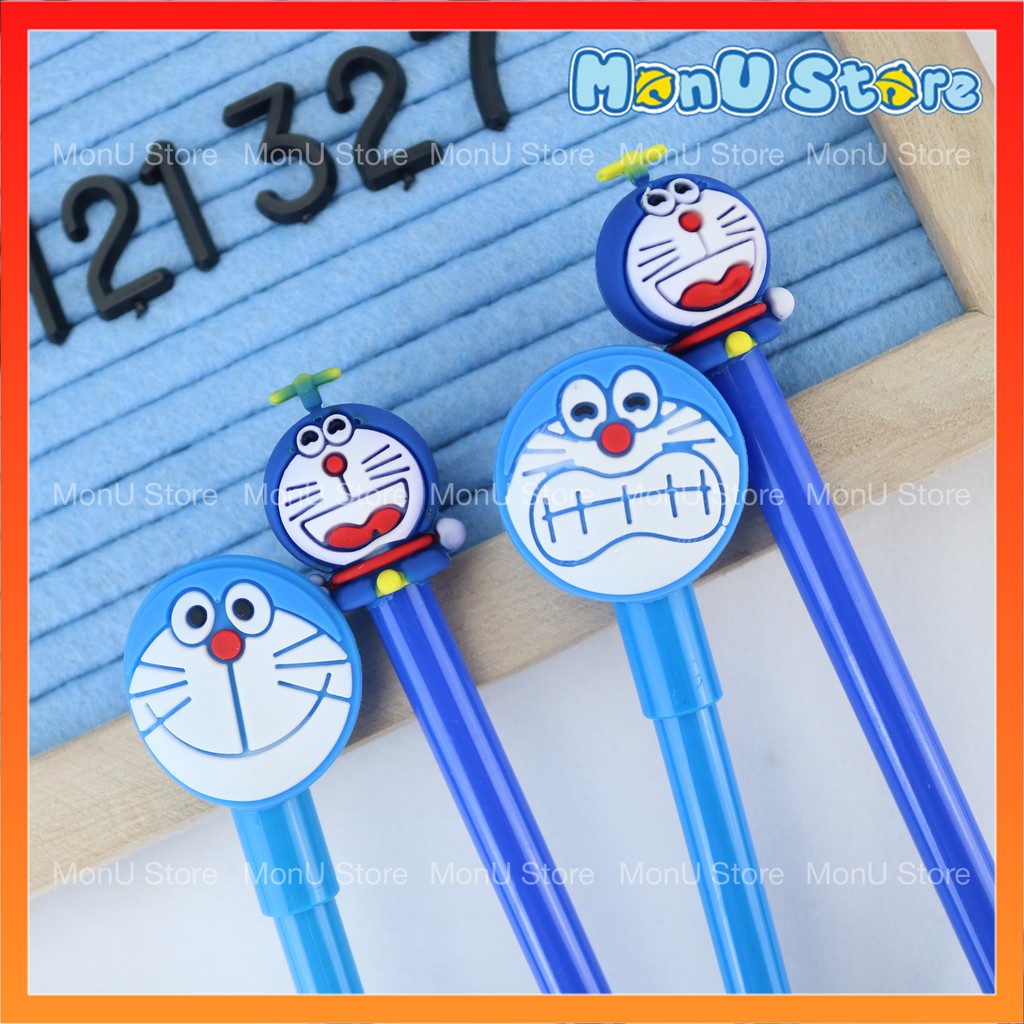 Bút bi nước mực đen hình DORAEMON DOREMON dễ thương cute