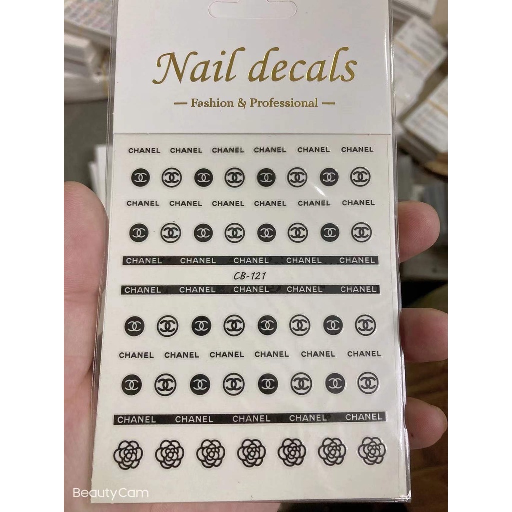 stiker trang tri nail 121