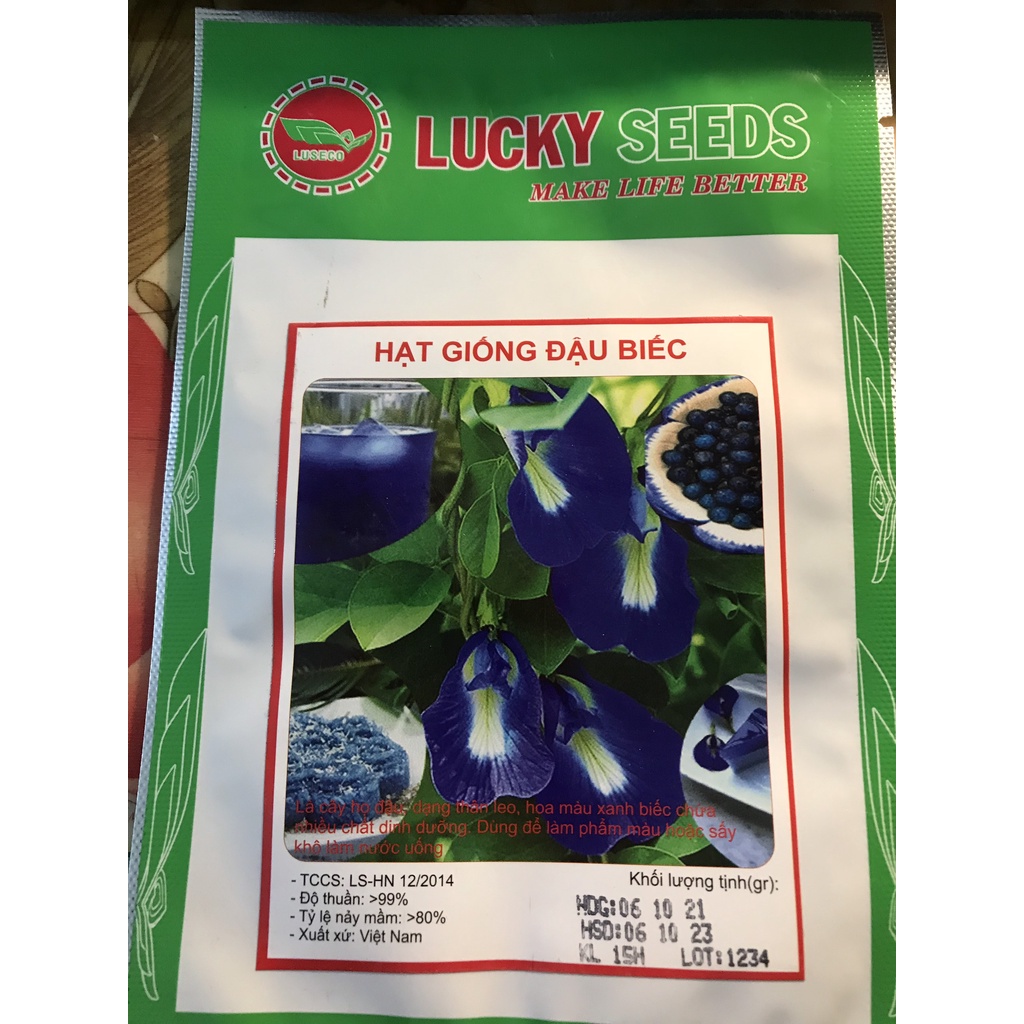 Hạt giống đậu biếc