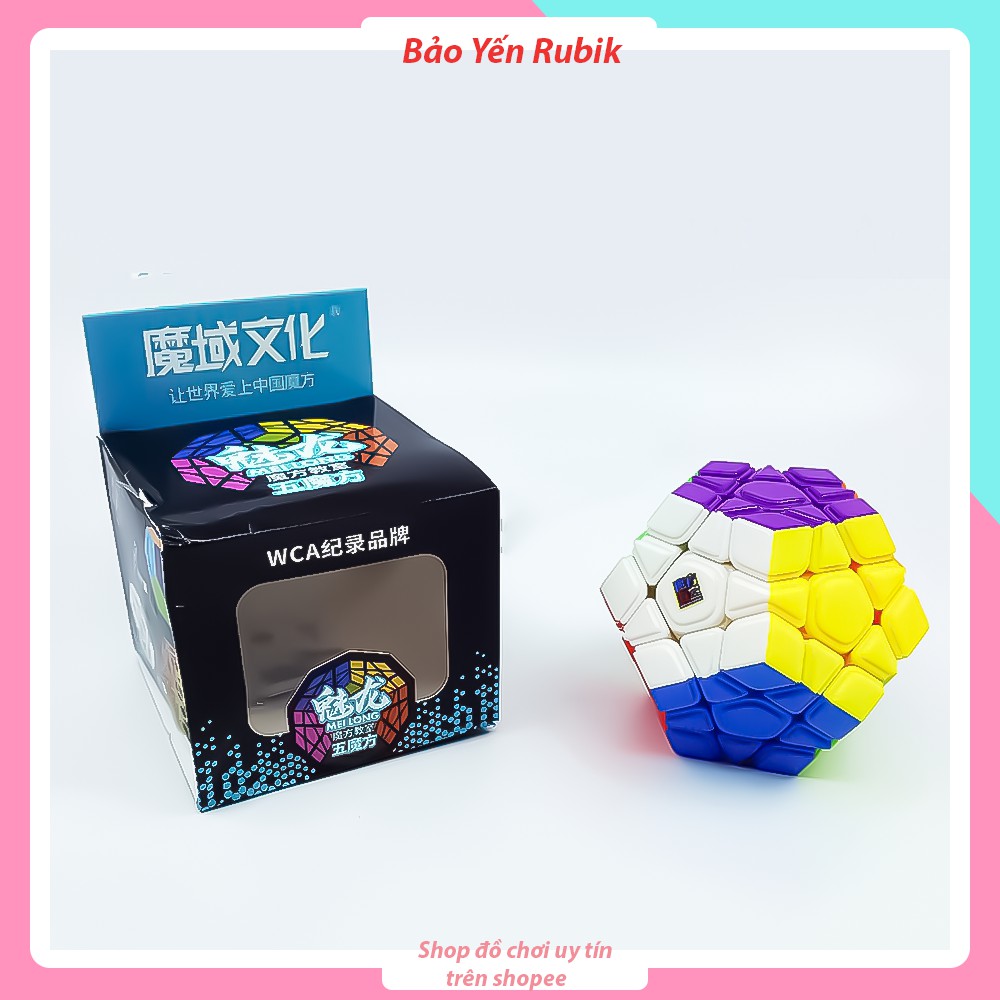 Rubik Megaminx Stickerless MoYu MeiLong MFJS Rubik 12 Mặt Giá Rẻ Rubic ( Mã RB108 )