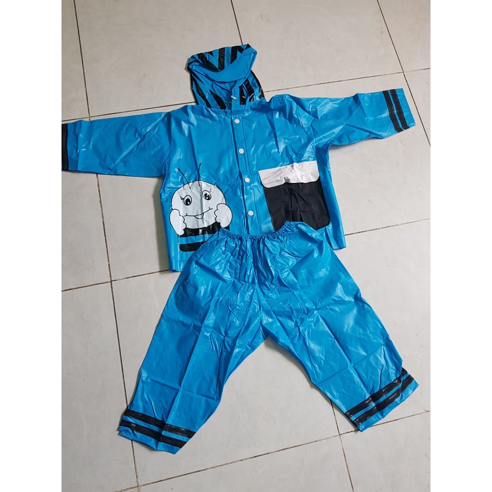 Áo mưa trẻ em bộ ong mật Rando CSPS-19 Size 1 : 0.8 – 0.9 m.Che chở  bé yêu của bạn.HONEYMART