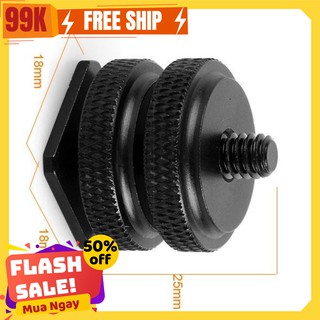 [TOP ĐỒ PHƯỢT RẺ] Phụ kiện khớp xoay tròn gắn camera hành trình, máy ảnh, điện thoại, vào chân đế máy ảnh