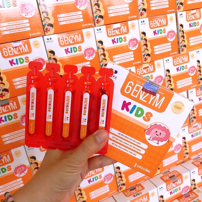 6 Enzym kids giúp ngủ ngon tăng cân tăng sức đề kháng