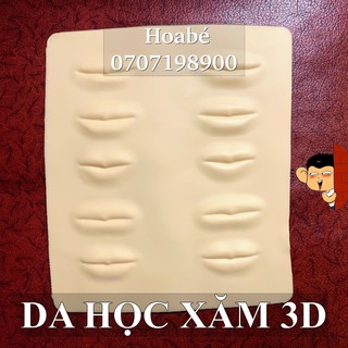 da mặt 3D học phun xăm thẩm mỹ