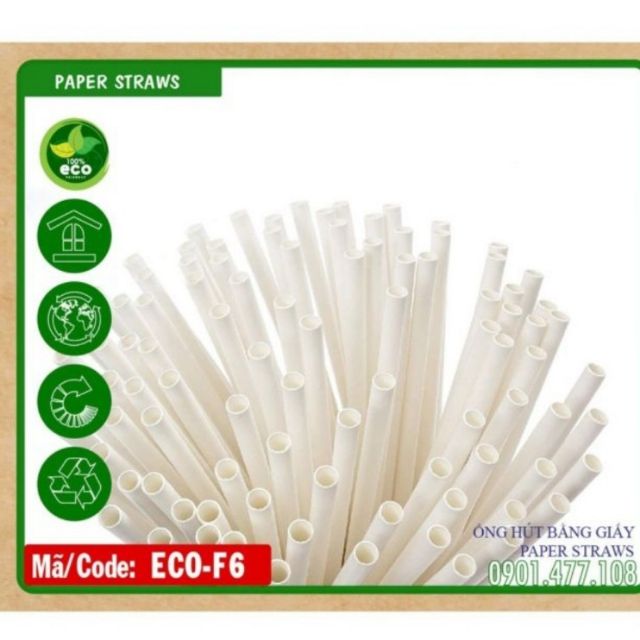 400 ống hút giấy