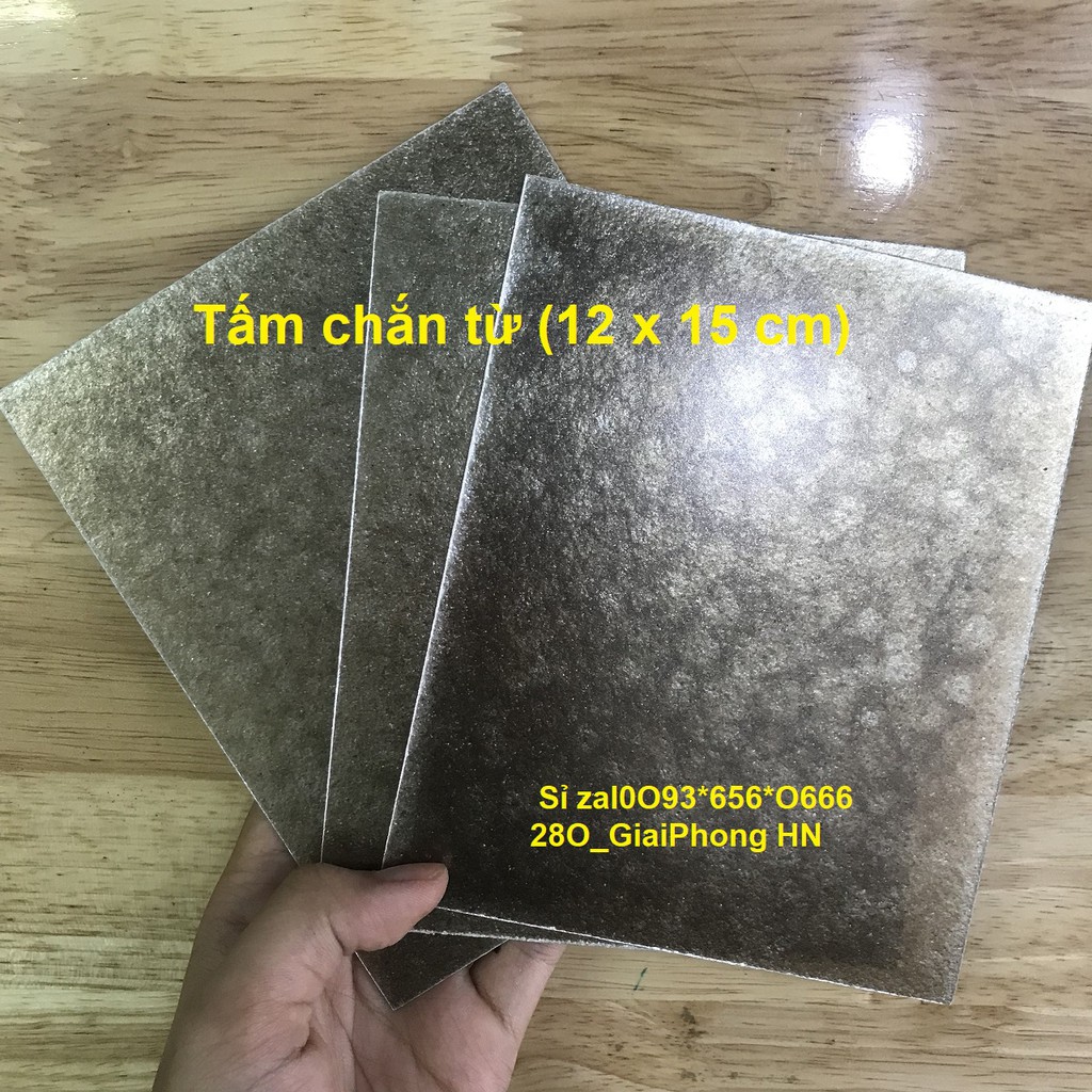 Set 6 Tấm Chắn Lò Vi Sóng 12 x15 cm , 13 x 13cm - Phụ Kiện Lò Vi Sóng