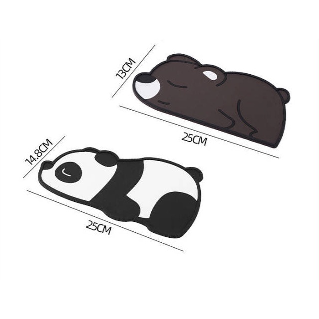 Thảm để đồ phụ kiện trang trí chịu nhiệt cao chống trượt hoạt hình để bảng điều khiển xe ô tô WBP9