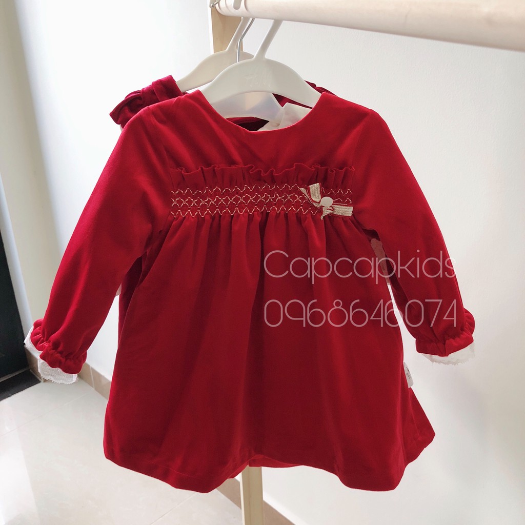 Váy Nhung Bé Gái Vlinder (Velvet)