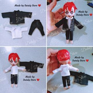 Ob11 - set 20 trang phục cho búp bê obitsu 11, ddf, nendoll, UFdoll, ymy