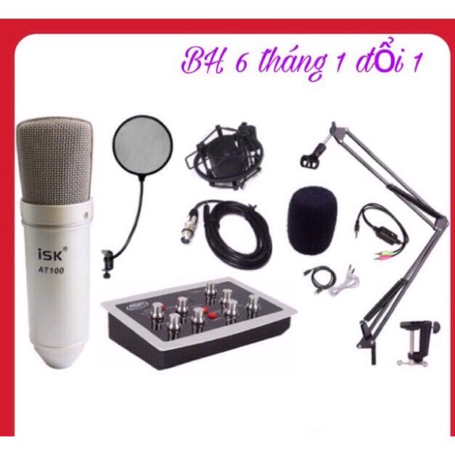 combo hf5000 va mic AT100 hoa vinh