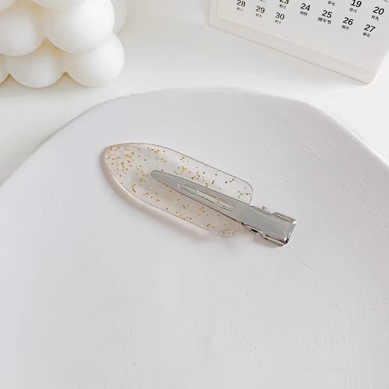 Kẹp Tóc Phối Kim Tuyến Nhiều Màu Dễ Thương Cho Nữ