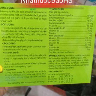 Cốm vi sinh GOLDBEE cho bé biếng ăn (date 5/2022)