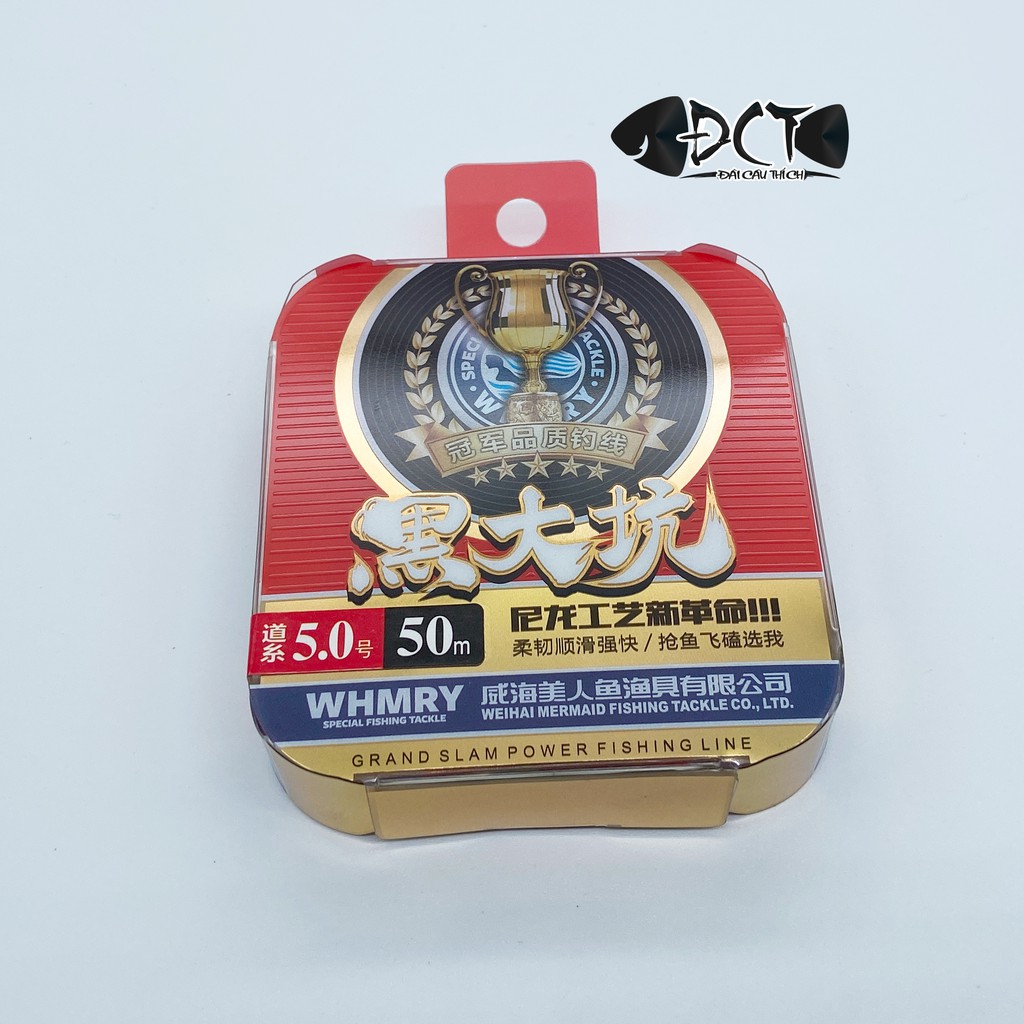 Dây Cước Làm Trục Câu Đài Mỹ Nhân Ngư Đỏ 50M - Đài Câu Thích