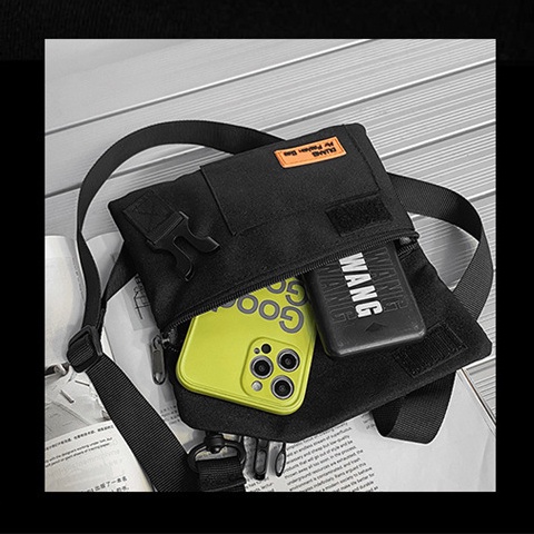 Túi Đeo Chéo Mini Chống Thấm Nước Thời Trang Hàn Quốc Cho Nam
