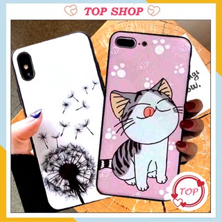 Ốp lưng iphone dẻo in hình nổi BCA-Mèo Chi 6/6plus/6s/6splus/7/7plus/8/8plus/x/xr/xs/11/12/pro/max/plus/promax/Topshop
