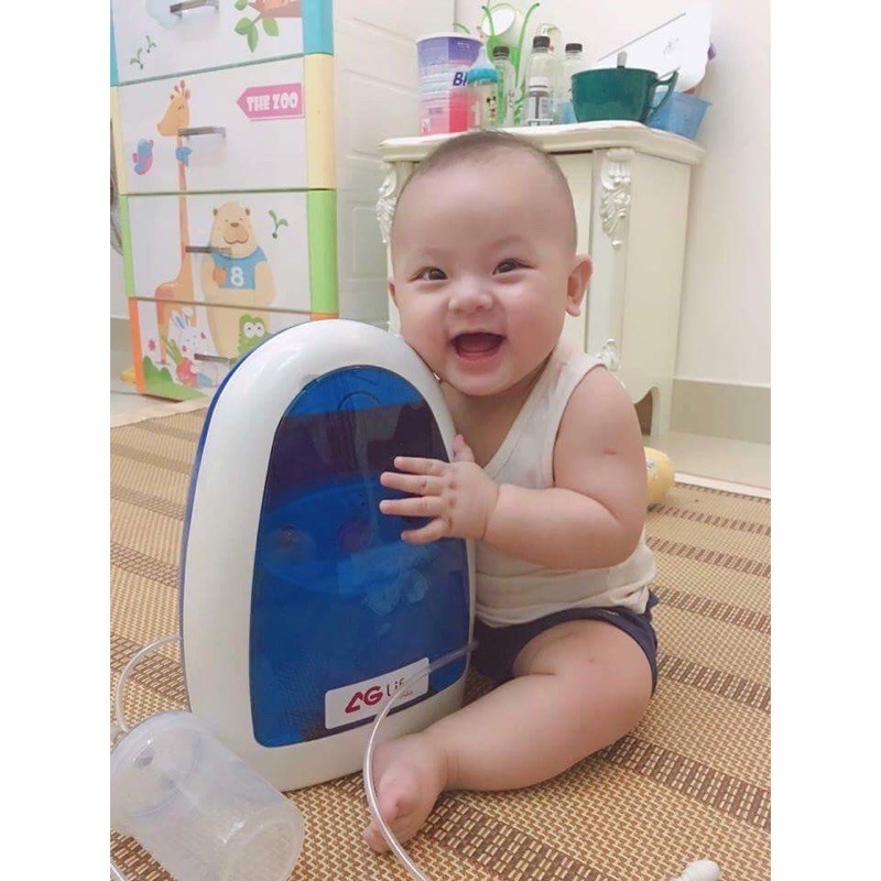 Máy Xông Hút Mũi Họng AG Life Hi BaBy 2in1