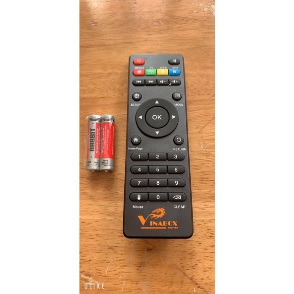 Điều khiển Remote Vinabox X2 x6 có chức năng học lệnh