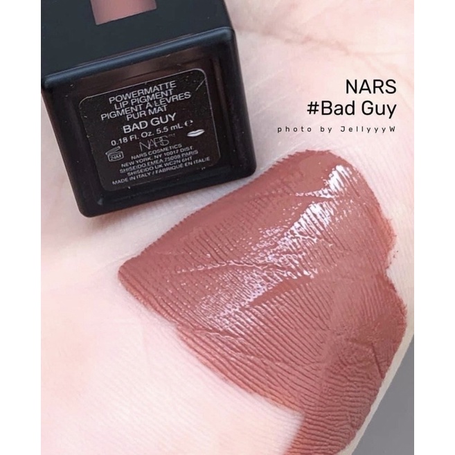 Son kem Nars Slow Ride màu Bad Guy - Tông hồng đất, chất son siêu mịn mướt, phù hợp mọi loại da